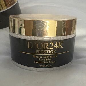 D'Or Skincare 24K Prestige Deluxe Salt Scrub